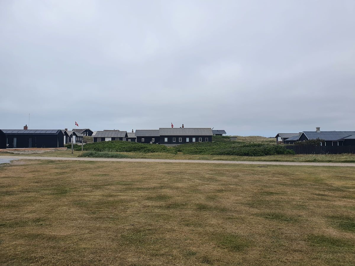 Aftenstemning ved feriehuset i Agger
